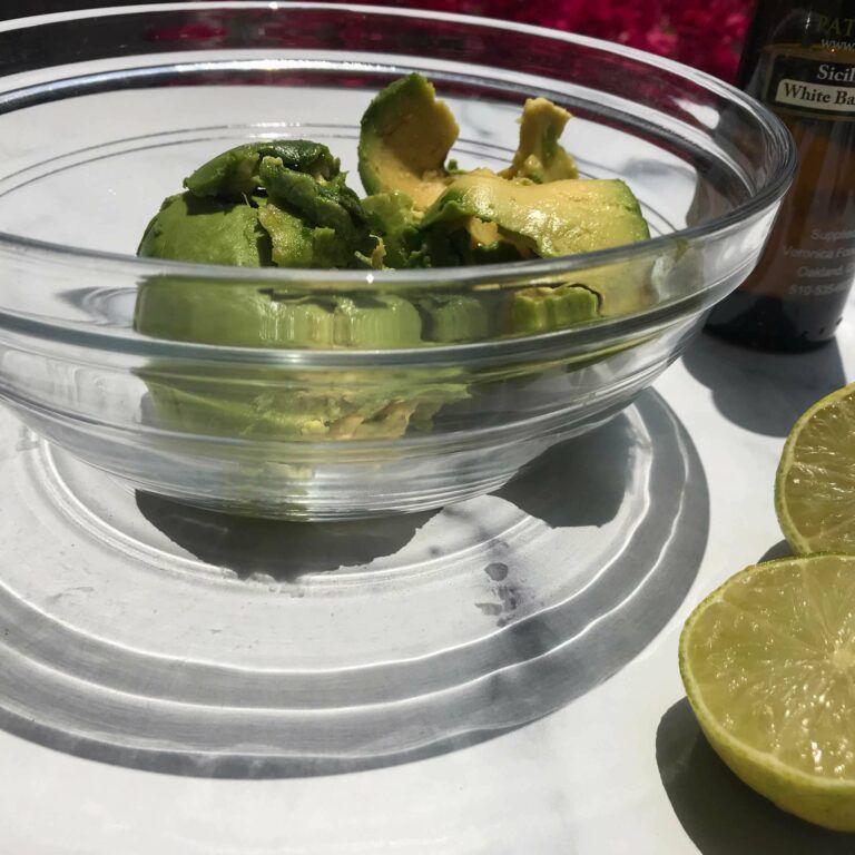 avocado in a bowl