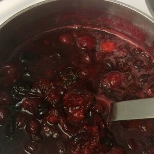 Cranberry Cherry Sauce | My Curated Tastes