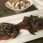Filet Mignon with Mushroom and Cabernet Sauce | My Curated Tastes