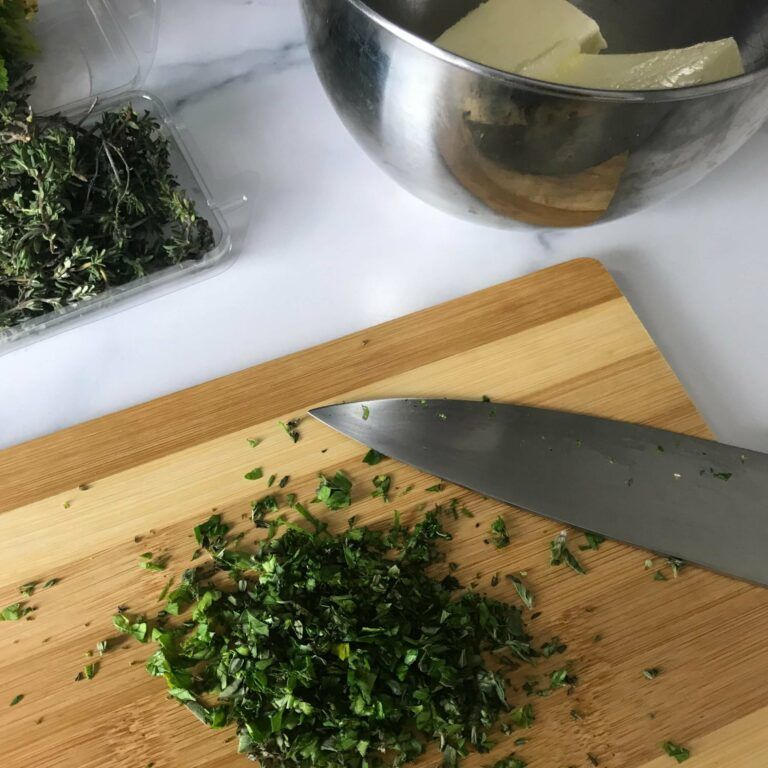 chopped herbs