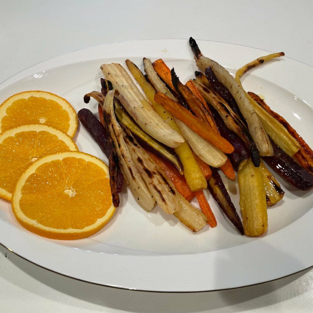 Tri-Color Carrots With Orange Vinaigrette Β» My Curated Tastes