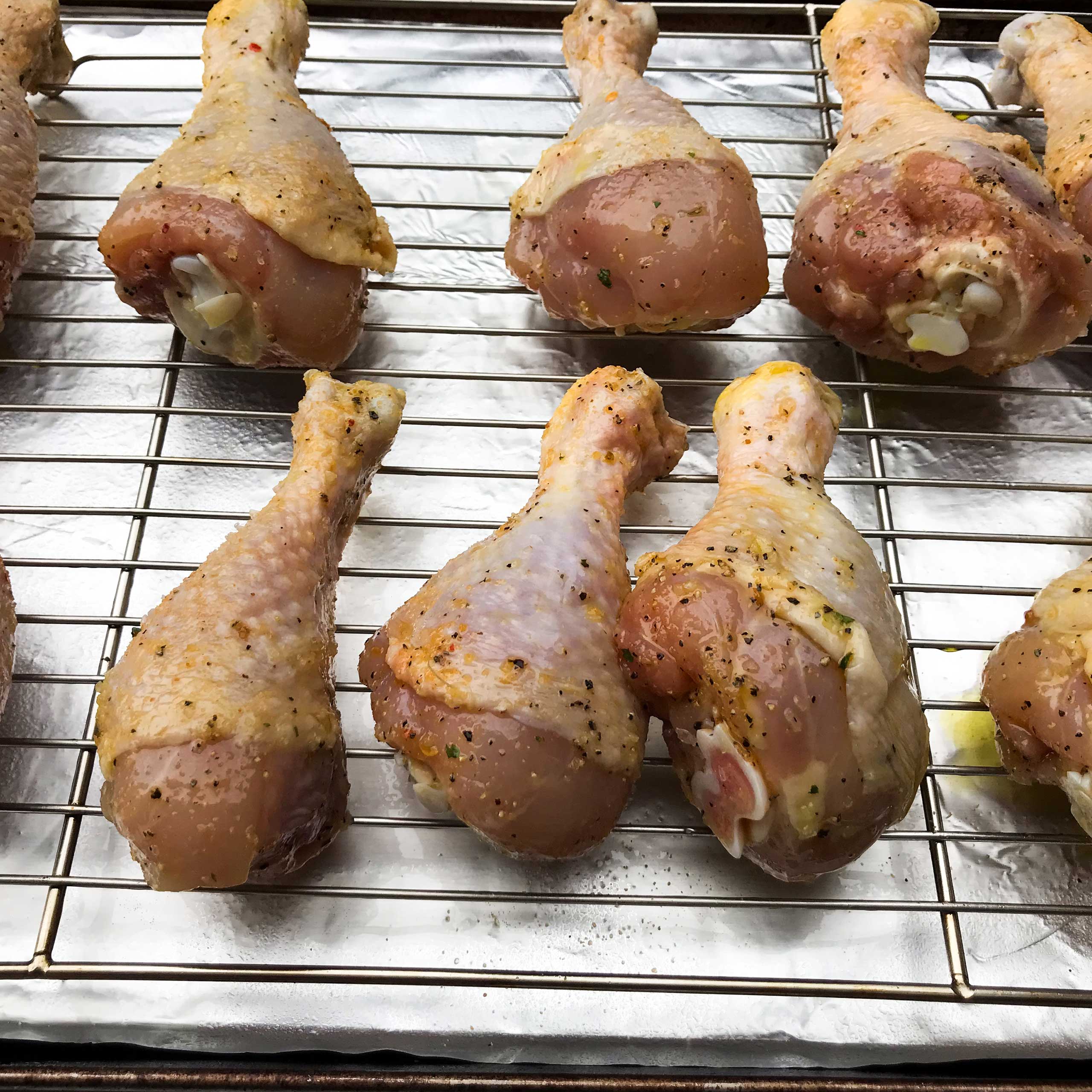 Chicken Drumsticks with Citrus BBQ Sauce | My Curated Tastes