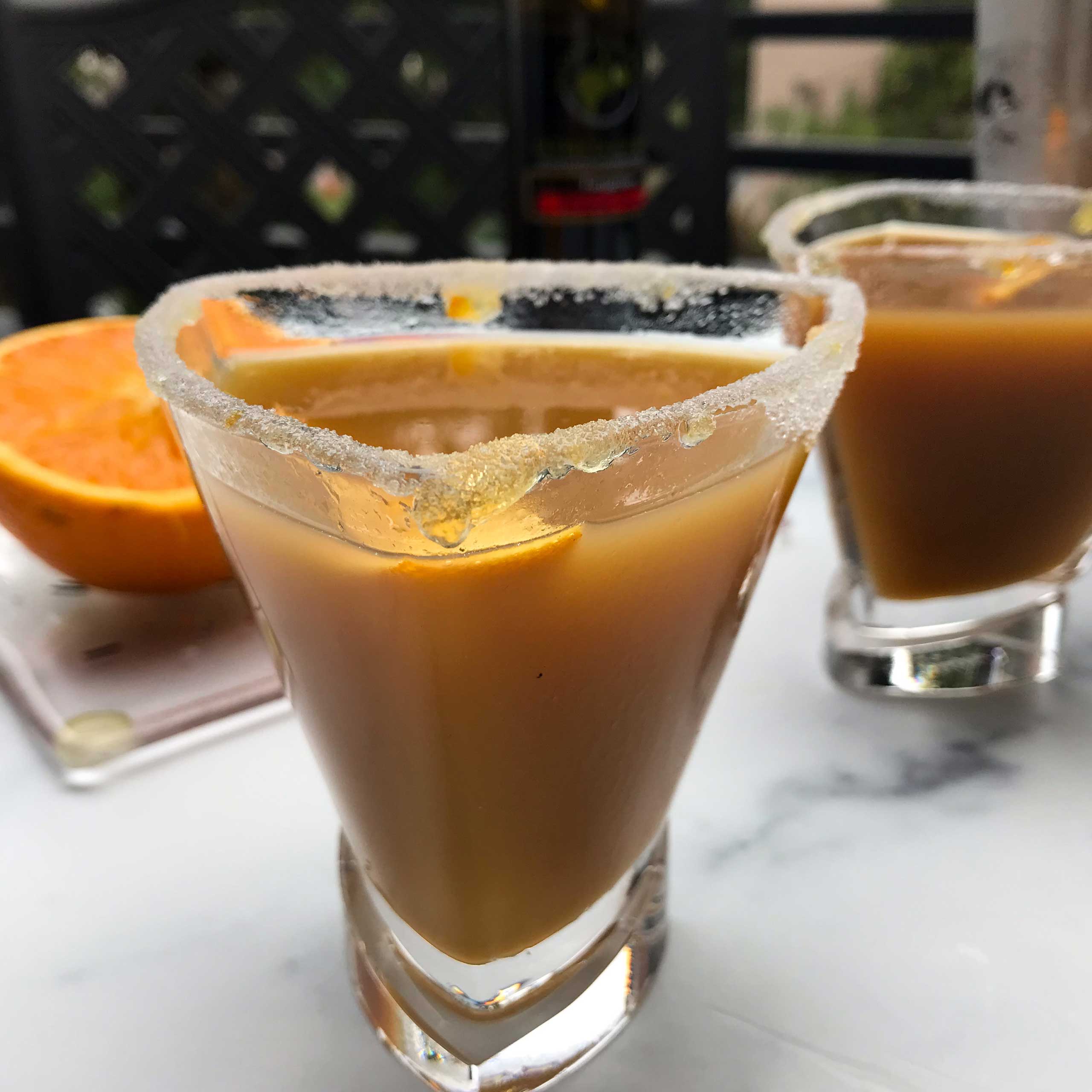 Orange-Tangerine Drop Martini | My Curated Tastes