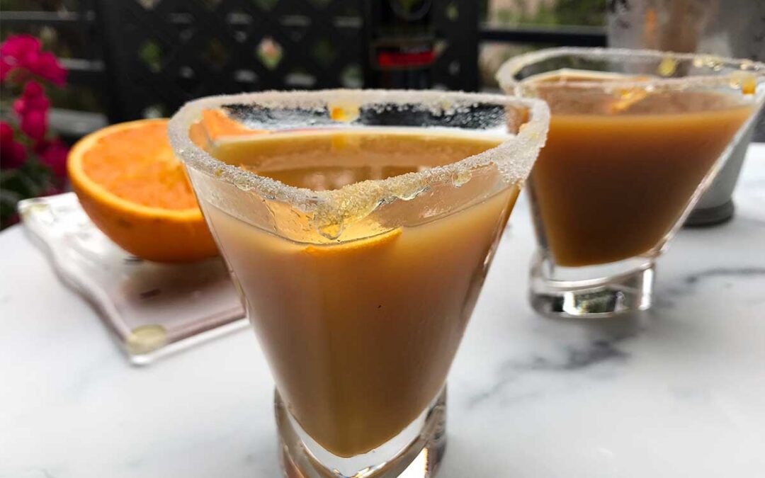 Orange-Tangerine Drop Martini | My Curated Tastes