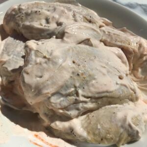 chicken in yogurt