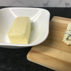 butter in a bowl