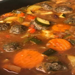 Beef-Meatball-Minestrone