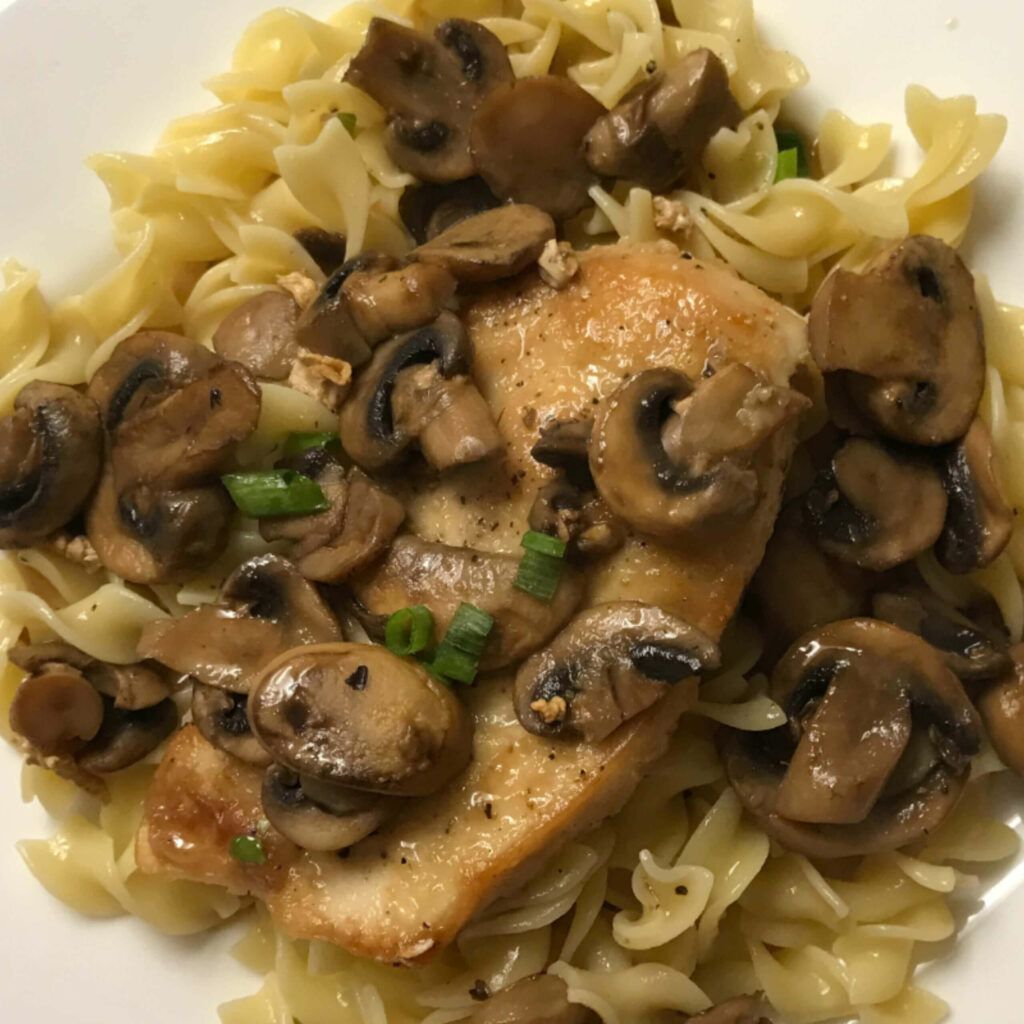 chicken marsala.
