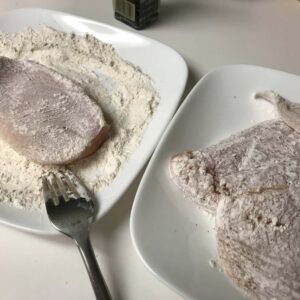 chicken in flour