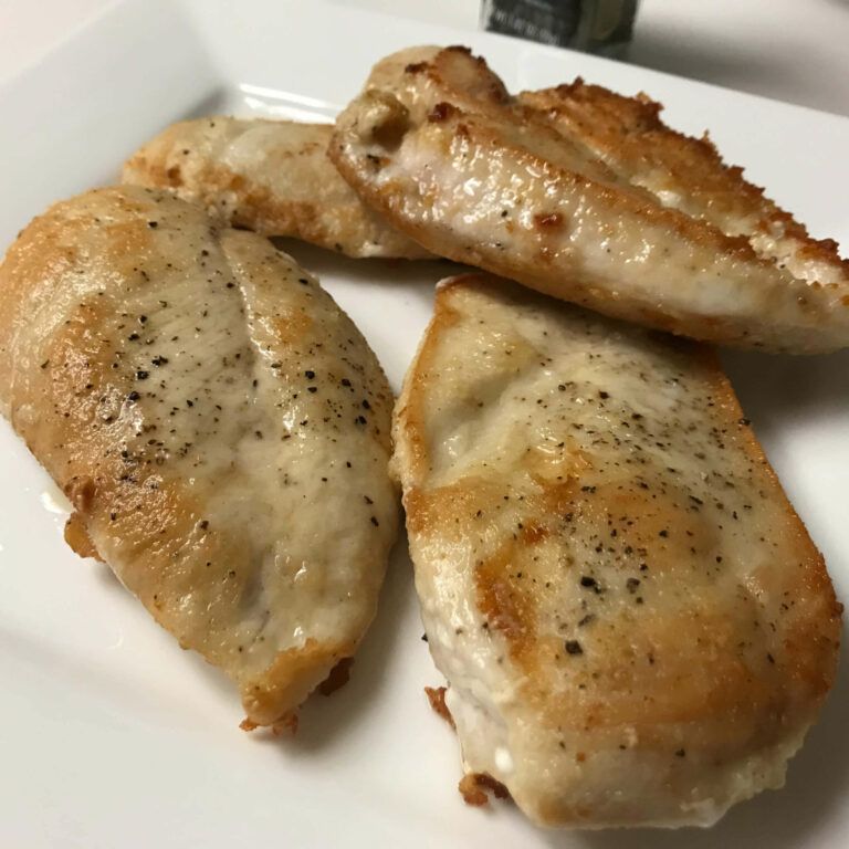 cooked chicken on a plate