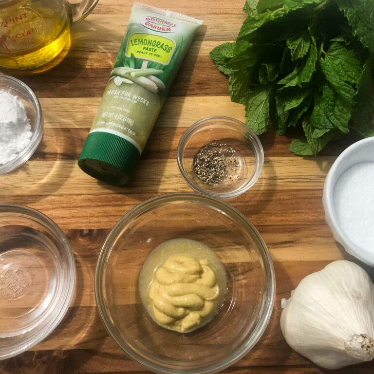 INGREDIENTS FOR DRESSING