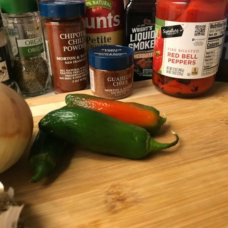 ingredients for sauce