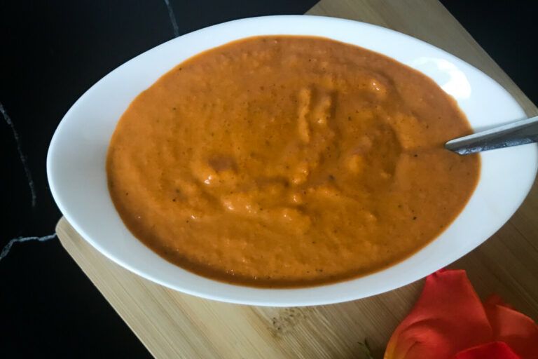 ranchero sauce in a bowl