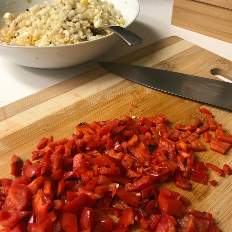 Warm-Corn-Red-Bell-Pepper-Salad