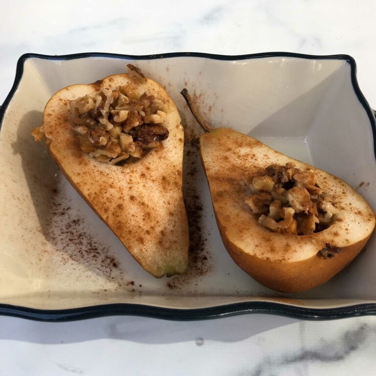 Baked-Pears-With-Cinnamon-Maple-Walnuts