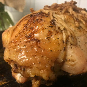 cooked turkey breast.