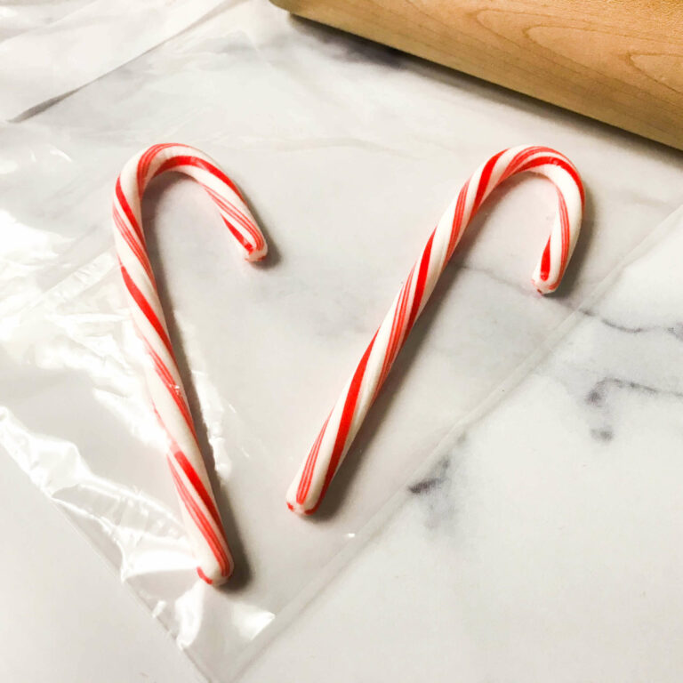 peppermint canes.