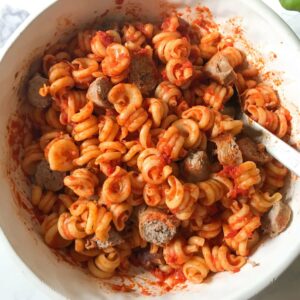 Baked-Pasta-With-Turkey-Sausage