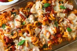 Baked-Pasta-With-Turkey-Sausage