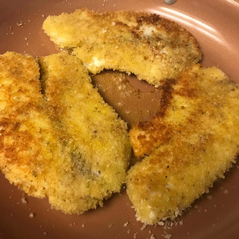 fried fish.