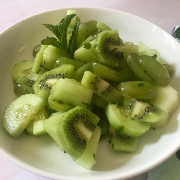 All Green Fruit & Veggie Salad