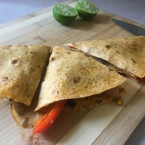 Black Bean and Veggie Quesadillas