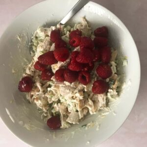 Chicken, Raspberry & Orange Salad