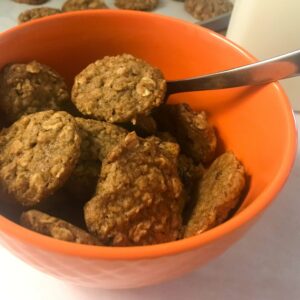 Healthier Oatmeal Cookie Cereal