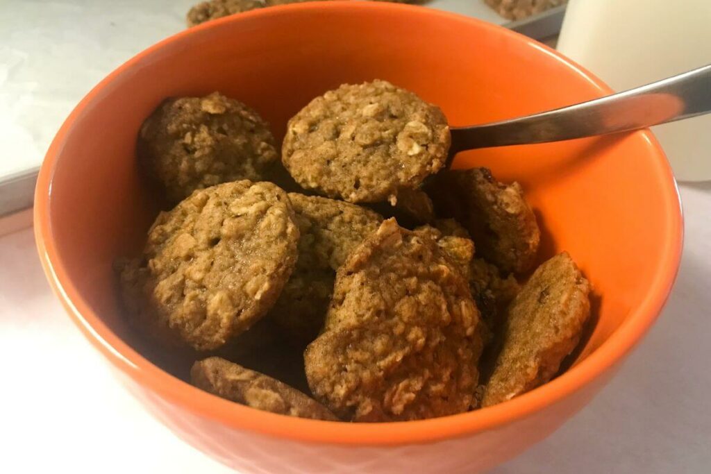 Healthier Oatmeal Cookie Cereal