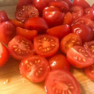 Shrimp, Summer Corn and Tomato Salad