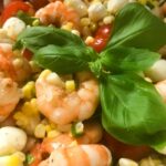 Shrimp, Summer Corn and Tomato Salad