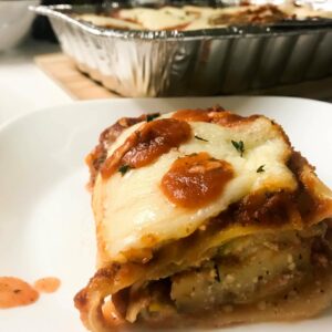 Eggplant and Zucchini Lasagne