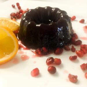 Jellied Cranberry & Pomegranate Sauce