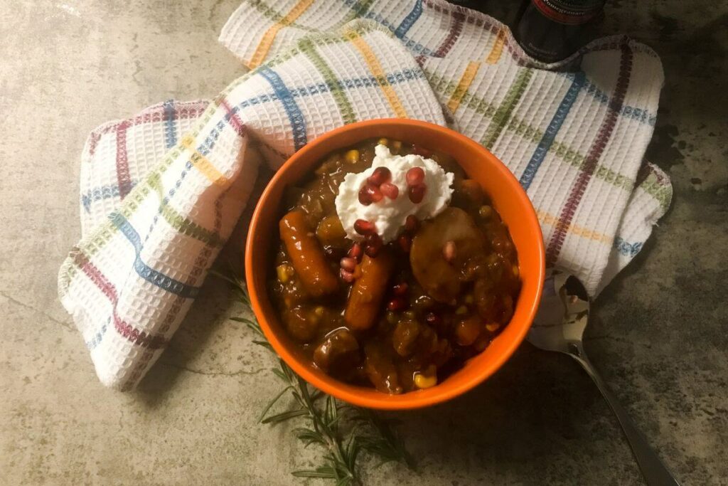 Rosemary and Pomegranate Beef Stew