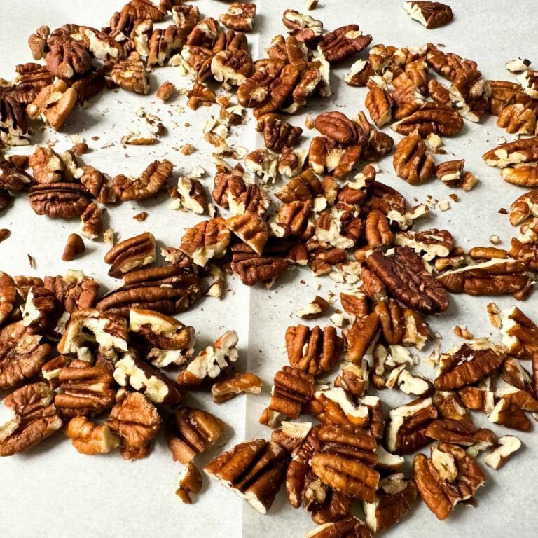 toasted pecans.