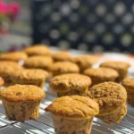 muffins on a rack.