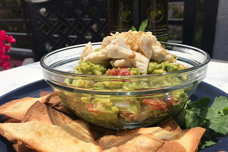 Crab Guacamole Dip