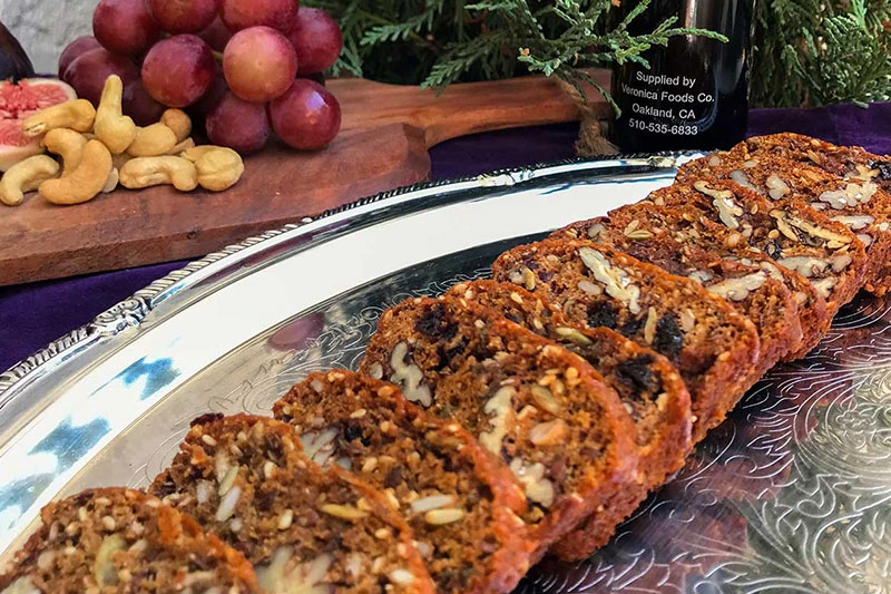 Rosemary Raisin Pecan Crackers