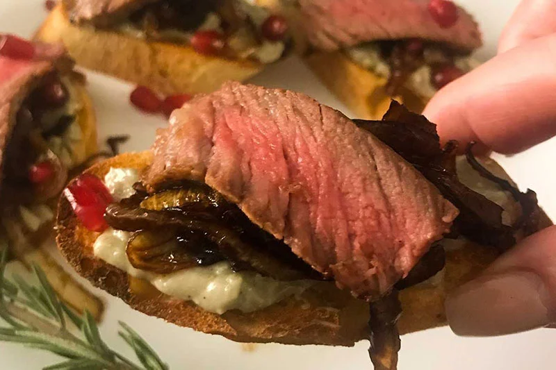 Steak Crostini