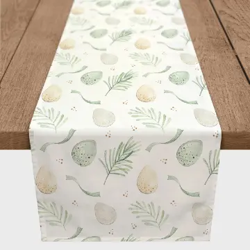 Annsleigh Abstract Easter Table Runner