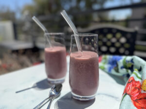 acai protein shake.