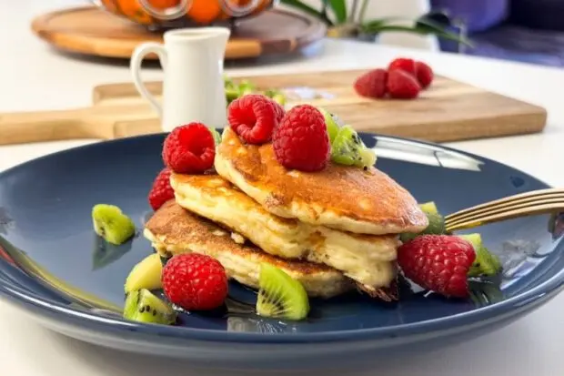 cottage cheese pancakes.