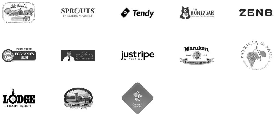 Brands I've Worked With.