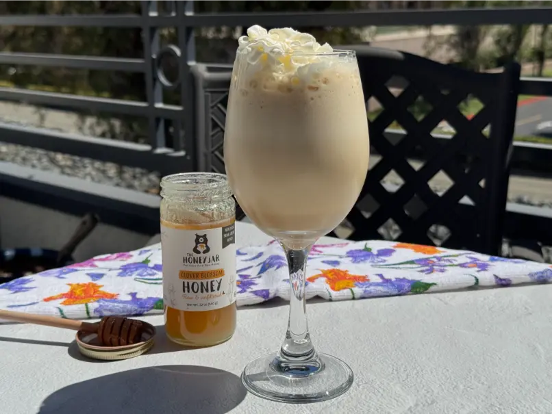 high protein honey vanilla frappuccino.