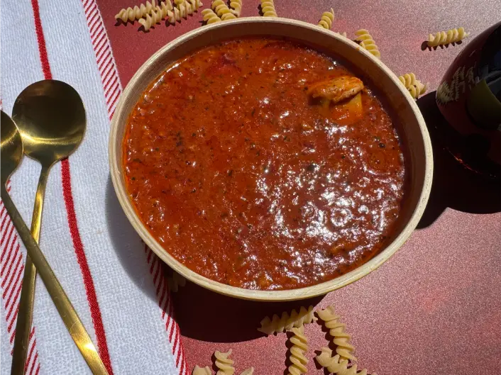 Pee Wee’s Italian American Sunday Sauce.