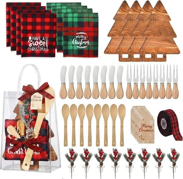 8 piece set of cooking utensils Christmas Gift Kit.